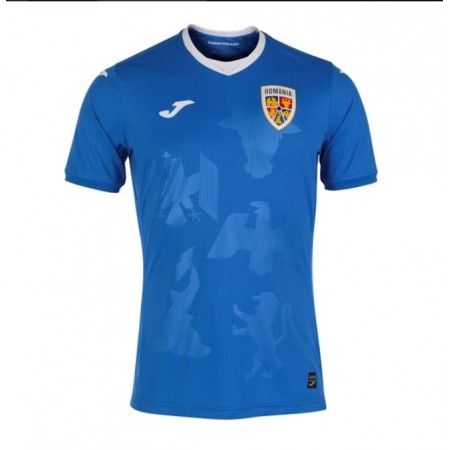 Jalkapallo Pelipaidat Romania Vieraspaita 2021 Lyhythihainen